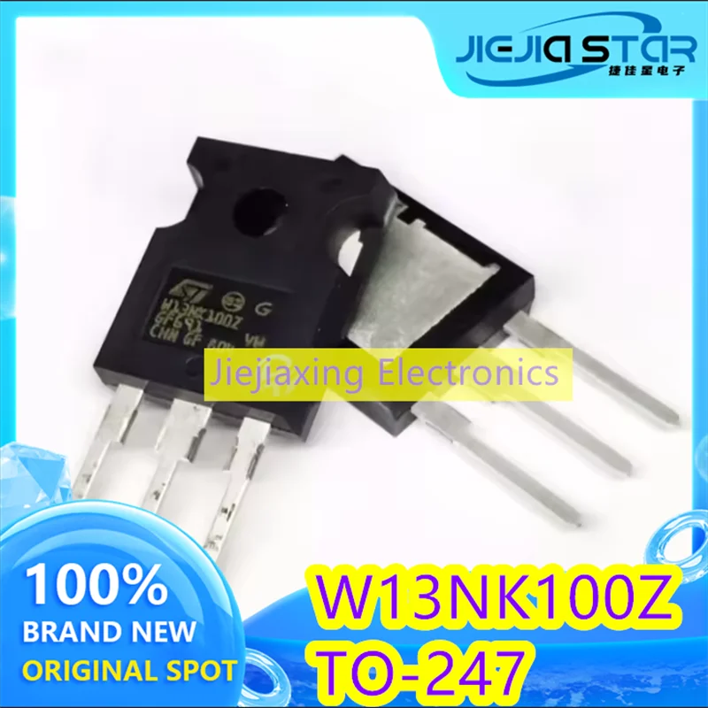 

(4/20pieces) W13NK100Z STW13NK100Z original brand new spot TO-247 1000V 13A MOS tube electronics spot