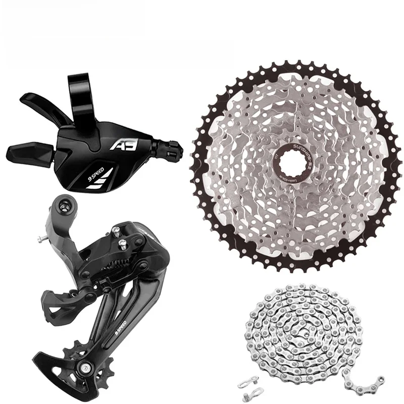 AliExpress LTWOO A5 1X9Speed Groupset Shift Lever Rear Derailleur SUNSHINE Cassette 36T 40T 42T 46T 50T Newbie Chain for MTB Mountain Bike