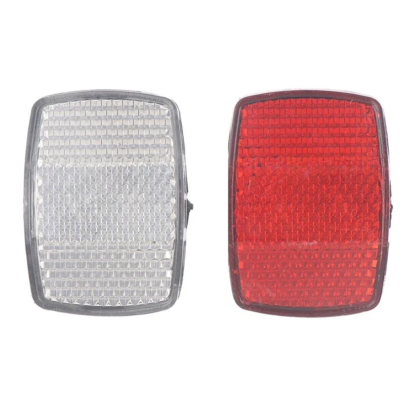 AliExpress NONE Bicycle Bike Handlebar Reflector Reflective Front Rear Warning Light Safety Lens