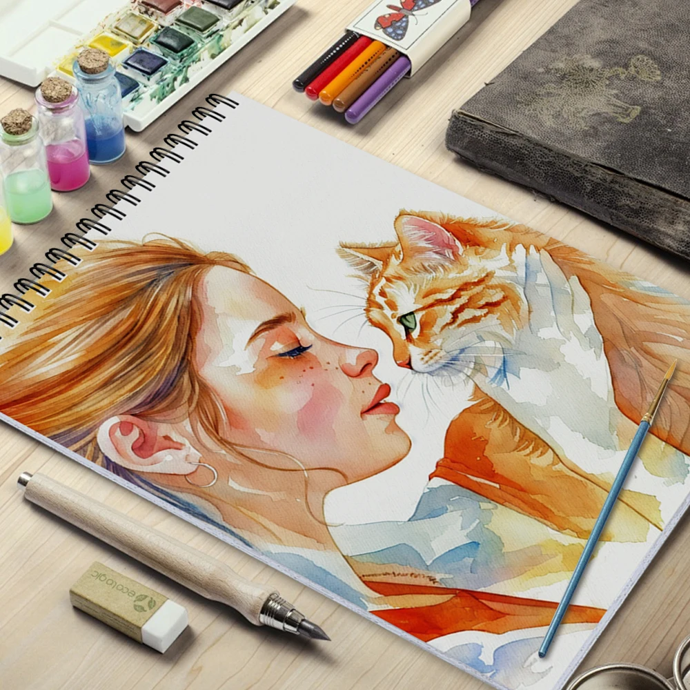 8pcs High Quality Adult Coloring Book Set, Beautiful Pictures and Thick Paper, Single Sided Coloring, Luxury Gifts.