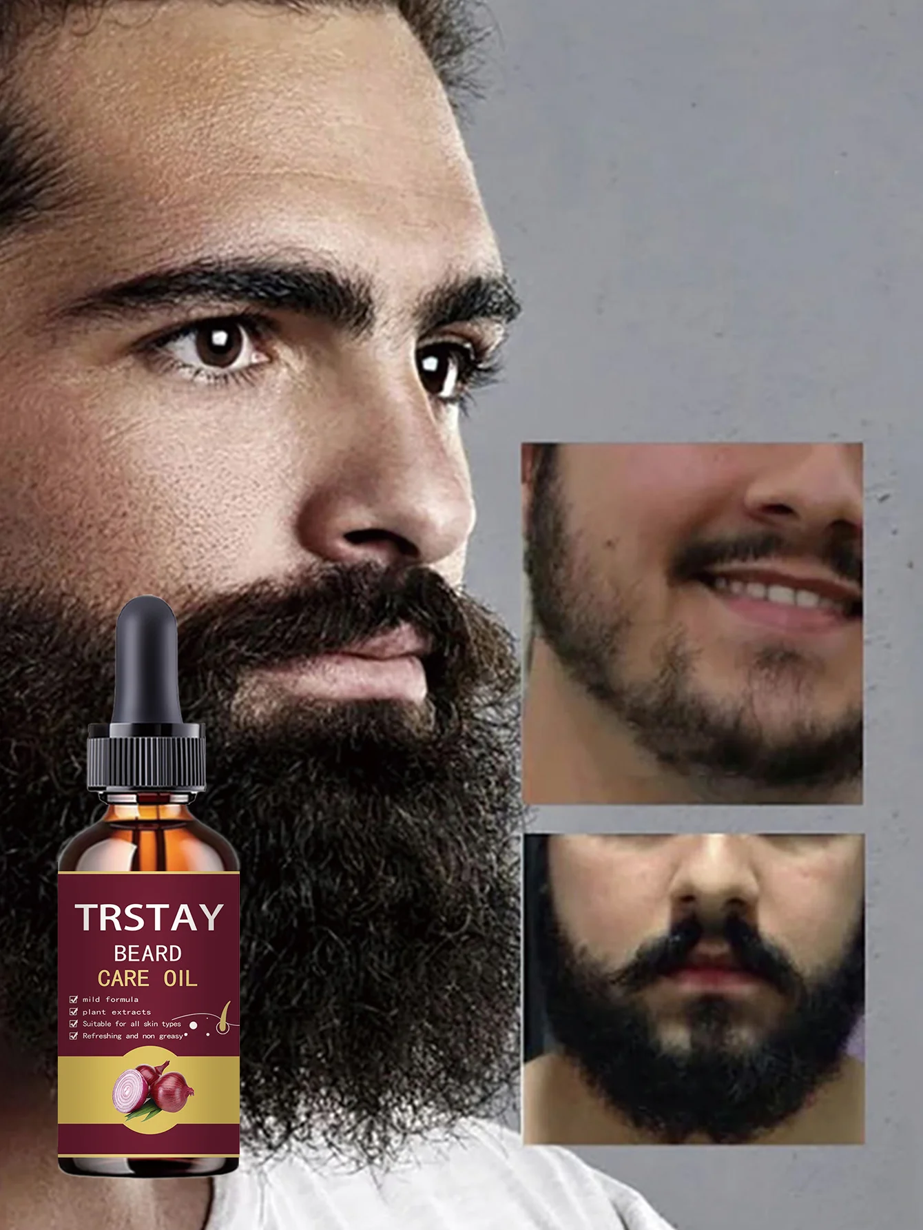 

Mens Beard Oil for Silky Smooth Touch Soothing Anti Allergic Formula with Natural Ingredients to Nourish Beard Eliminate Frizz a