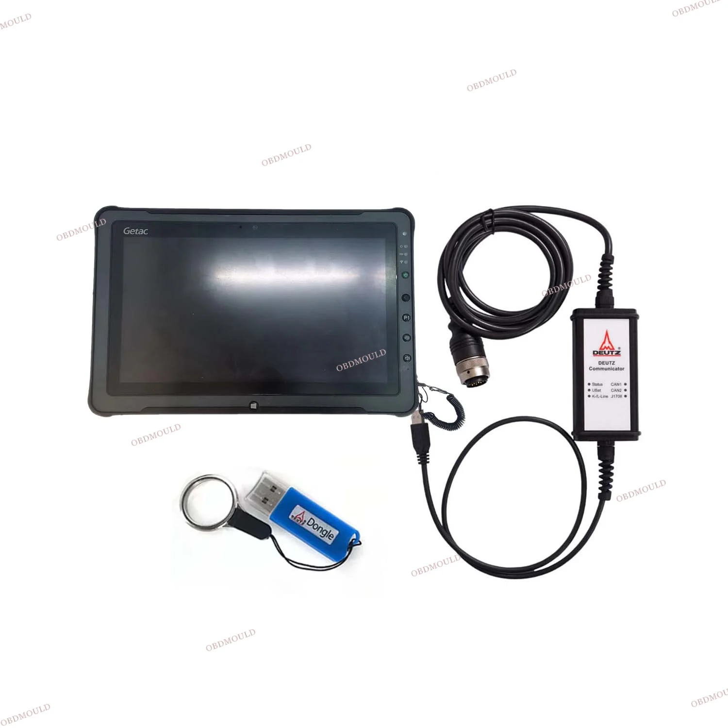 2024 FOR DEUTZ ENGINE KIT DEUTZ DECOM CONTROLLERS SERDIA4.0 DIAGNOSTIC TOOL FOR DEUTZ WORK WITH CAN K/L-LINE F110 TABLET