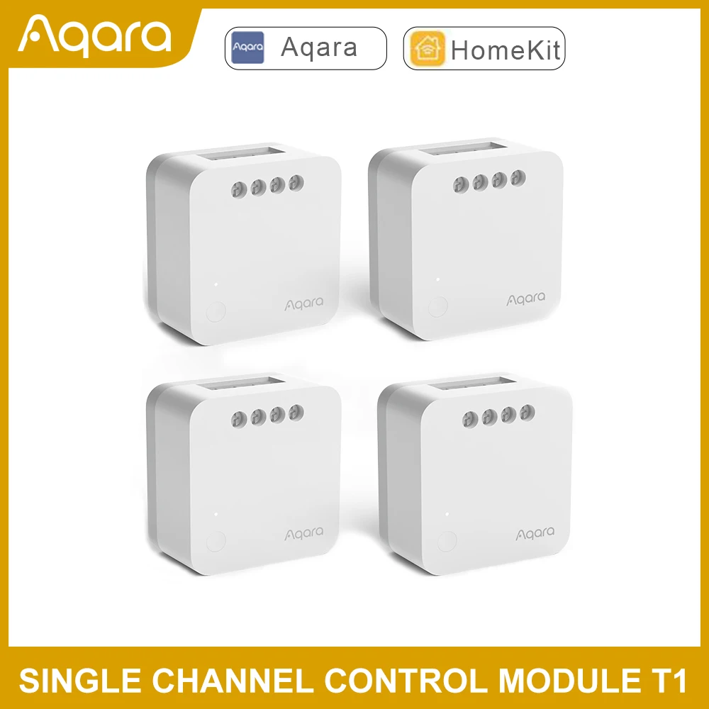 Smart Home Aqara Smart Single Switch Module T1 App Remote Control With Remote/Timing/Delay Intelligent Linkage For Apple Homekit