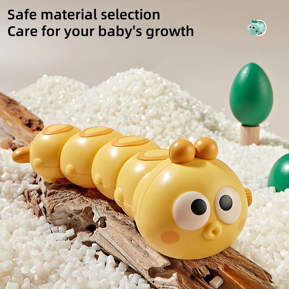 Wind-up swinging caterpillar toy cartoon wind-up swinging caterpillar baby educational crawling toy gift