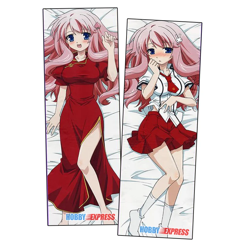 Hobby Express Anime Dakimakura Japanese Otaku Waifu Hugging Body Pillow Cover Case Mizuki Himeji Baka and Test Summon the Beast