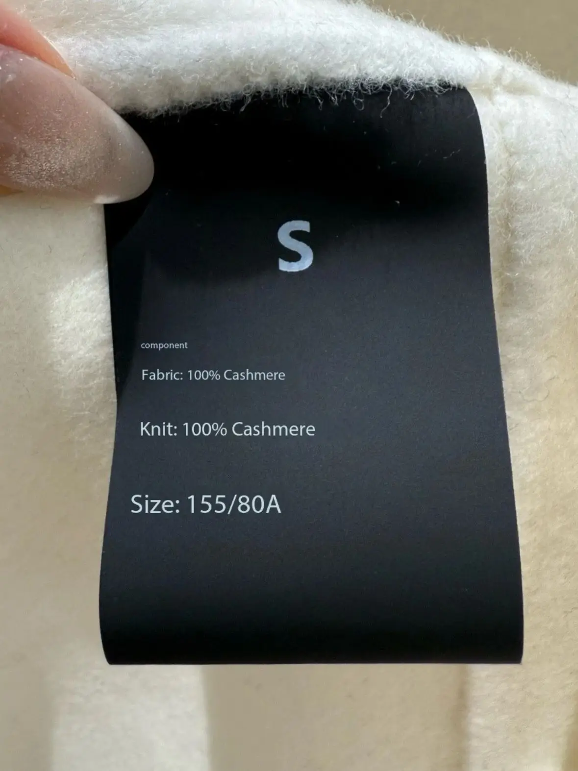 سترة كشمير أنيقة فاخرة بلون سادة #6