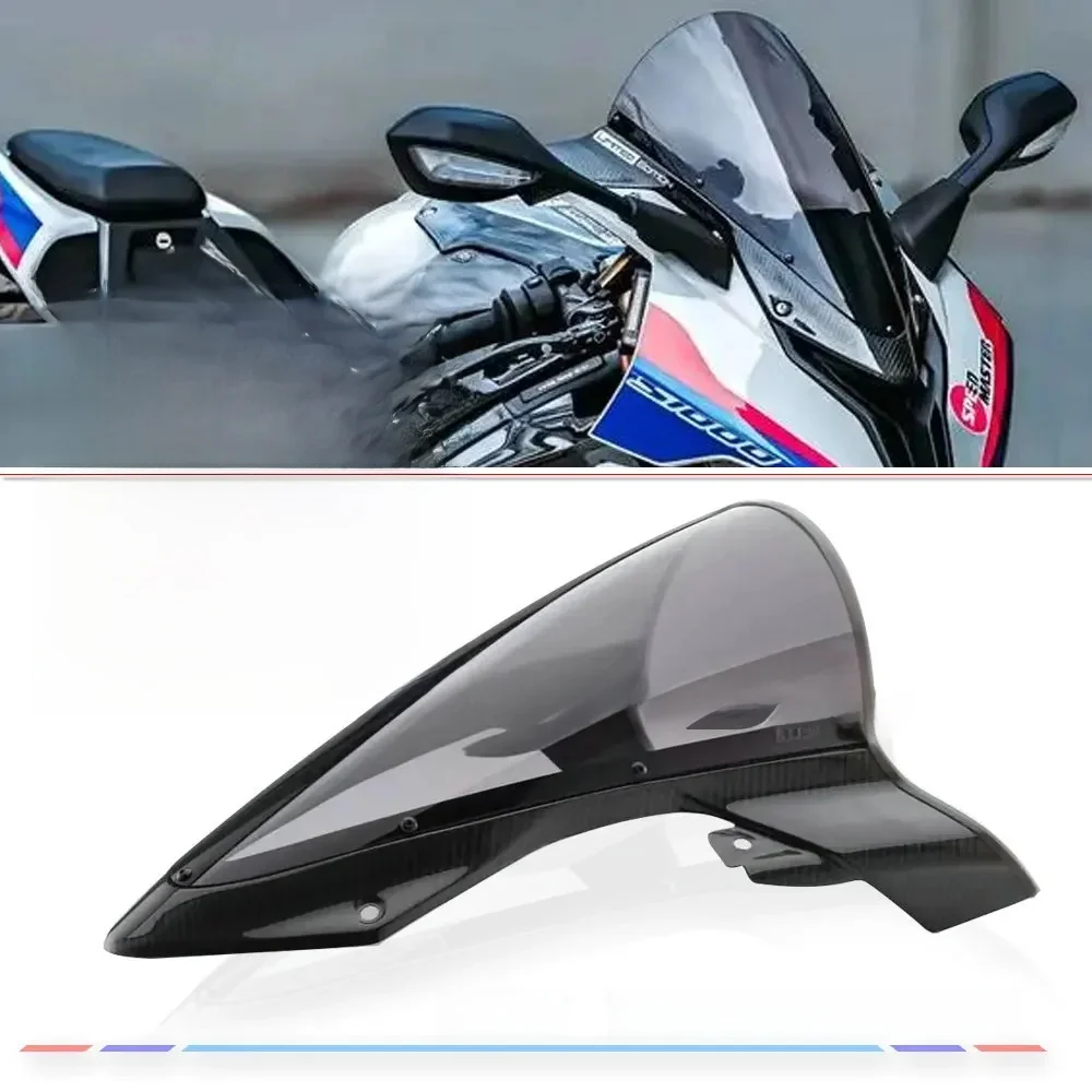 S1000RR Voorruit Voorruit Voor BMW S1000RR 2019 2020 2021 2022 koolstofvezel voorruit Motorfiets Accessoires Windgeleiders - afbeelding 2