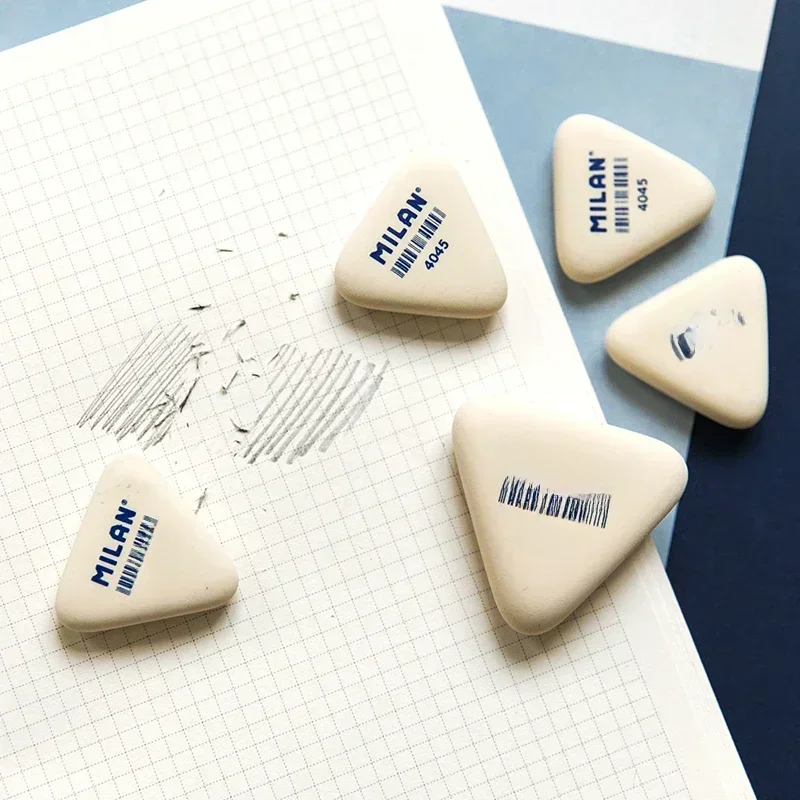 Gommes triangulaires en caoutchouc pour croquis au crayon, effacement de dessin mignon pour étudiants, fournitures scolaires et de bureau, 1 pièce