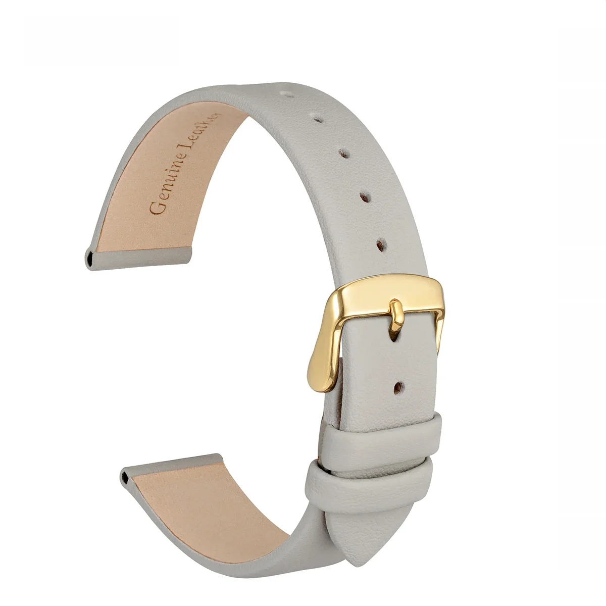 Wocci elegantes Uhren armband Echt leder 8mm 10mm 12mm 14mm 16mm 18mm 20mm 22mm Ersatz armbänder für