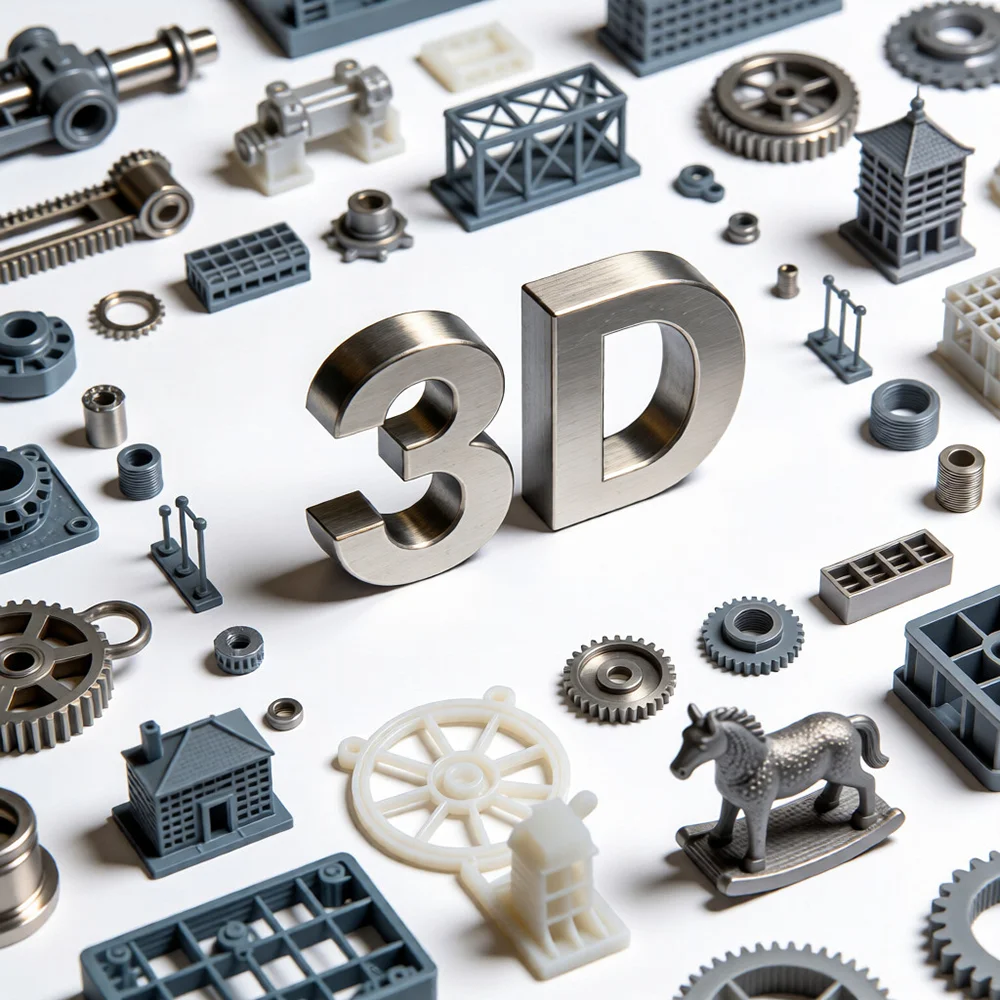 custom  High-resolution 3D printing services slm functional parts titanium stainless steel aluminum copper brass and durable
