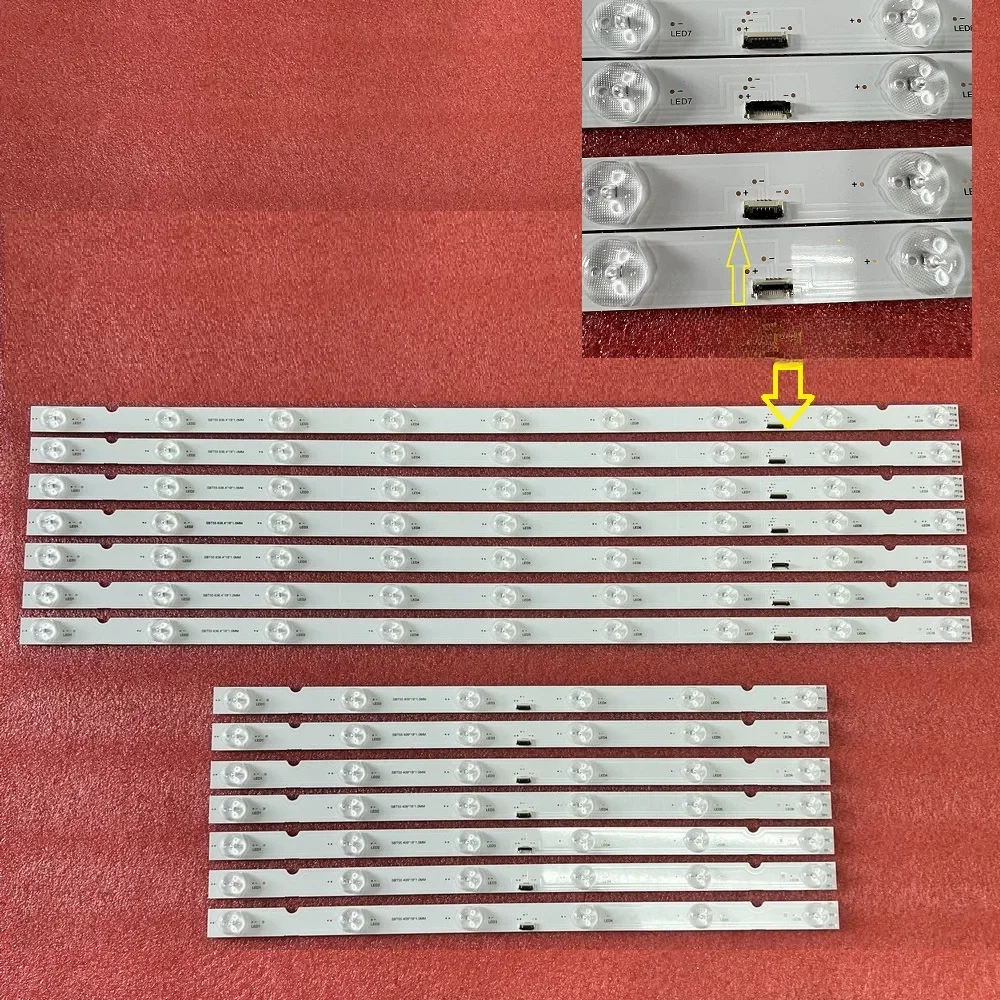 Pasek podświetlenia LED do SONY KD-55X9000E XBR-55X900E KD-55XE9005 55039D715SN1R 55039D715SN1L 55039D715SN0L SBT55 55039D715SN0R — 2