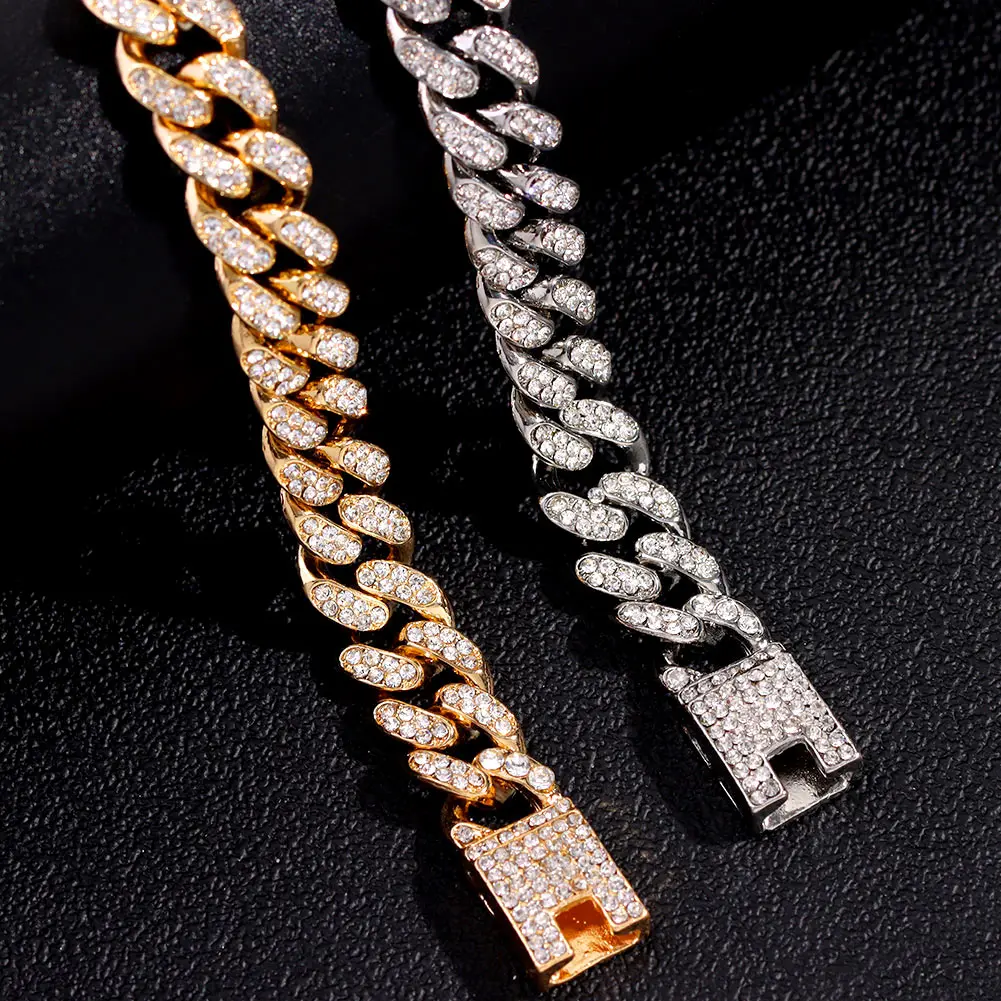 Hip Hop Cuban Link Bracelet Fashion Accessory Style