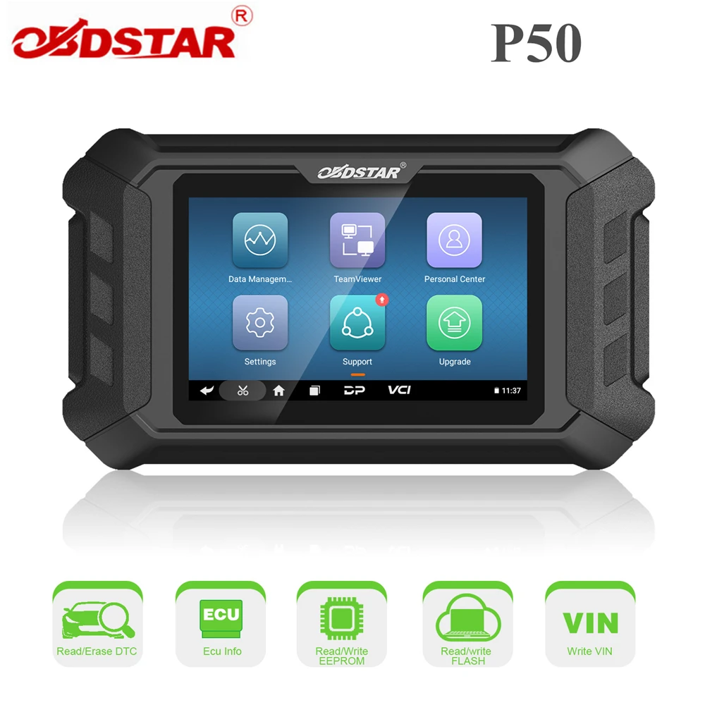 

2022 NEW OBDSTAR P50 Airbag Reset + PINCODE Intelligent Airbag Reset Equipment Covers 38 Brands and Over 3000 ECU Part No. Extr