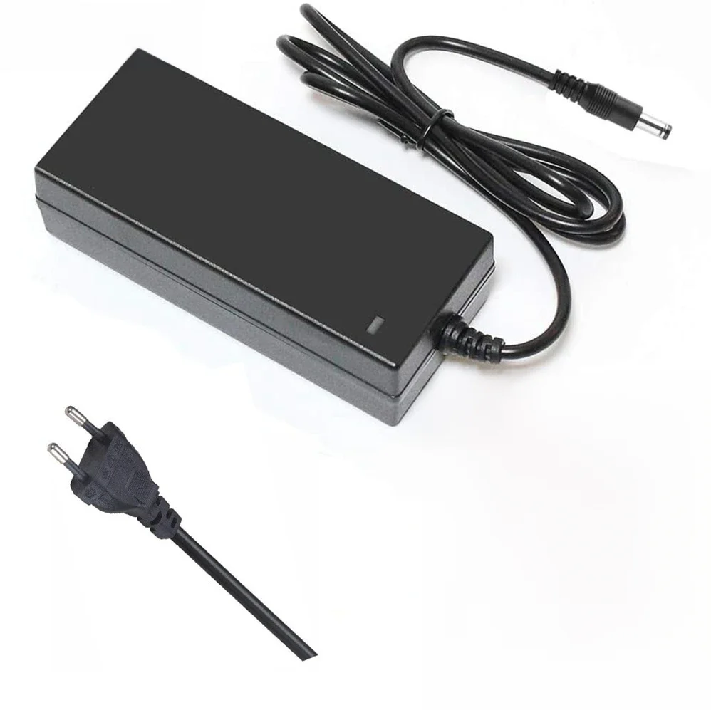 Inteligentna ładowarka do akumulatorów litowych DC42V 2A, złącze DC 5.5X2.1mm, do akumulatorów 36V 10S 8AH 10AH 12AH 20AH, do samochodów elektrycznych, hoverboardów i pojazdów balansujących. — zdjęcie produktu 7