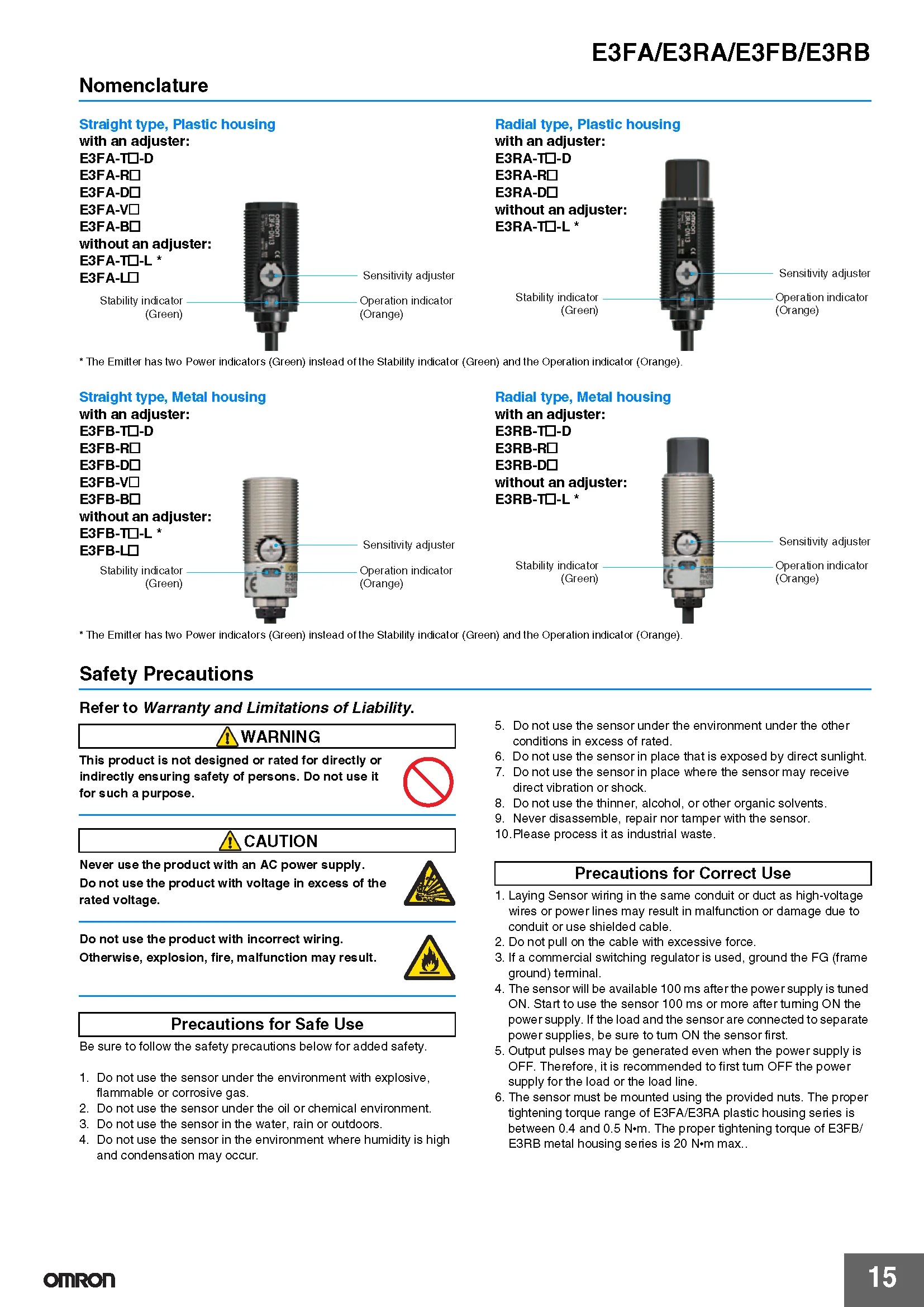 OMRON Original Photoelektrischer Sensor E3FA-TN21 TP21 TN22 TP22 RN21 RP21 RN22 - Authentischer Neuer Photoelektrischer Schalter – Detail 6