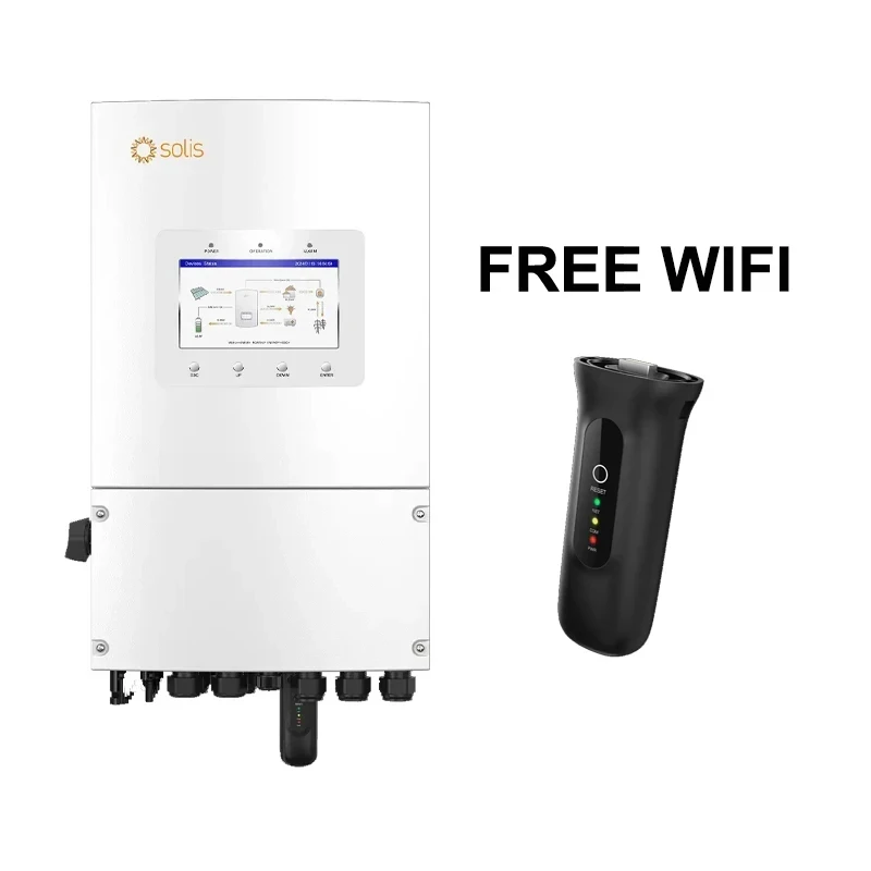 Solis 3KW 5KW 6KW 8KW Hybrid Inverter S6-EH1P8K-L-PLUS Single Phase 230V 48VDC IP66 Solis Inverter - Image 4