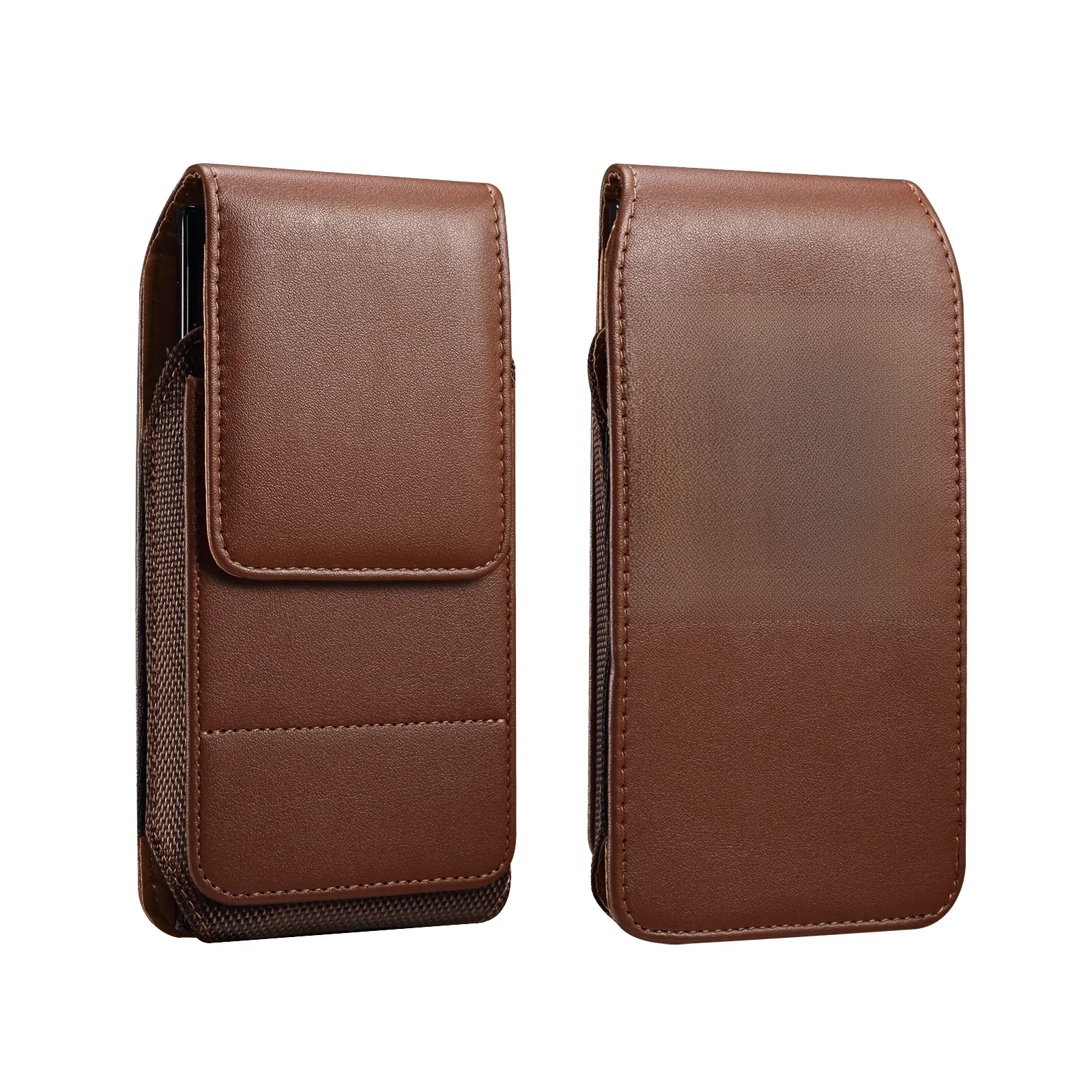 Etui na telefon ze skóry bydlęcej Męska torba na talię do Samsung Galaxy A05s A14 A24 A34 A54 A13 A23 A33 A53 A12 A32 A52 Etui na kaburę — zdjęcie produktu 7