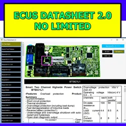 Kit d'outils de diagnostic automobile, outil de véhicule automobile, ECU de feuille de données 2.0, cours de réparation, atelier de PCB, service d'ECU d'usine, lien