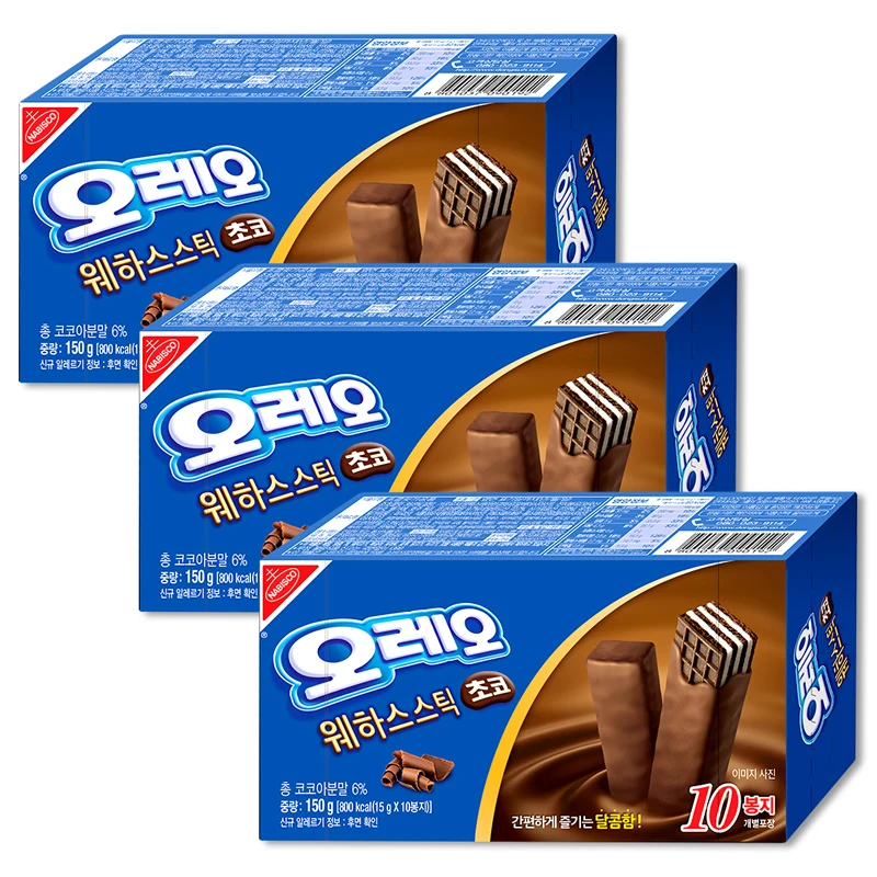 Barra de Oreowehas Choco 150gx3