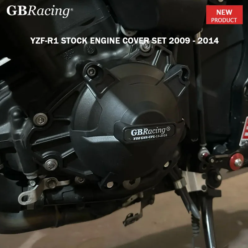 

YZF-R1 Motorcycles Engine Cover For YZF-R1 YZF R1 2009 2010 2011 2012 2013 2014 secondary enginecover set Protection