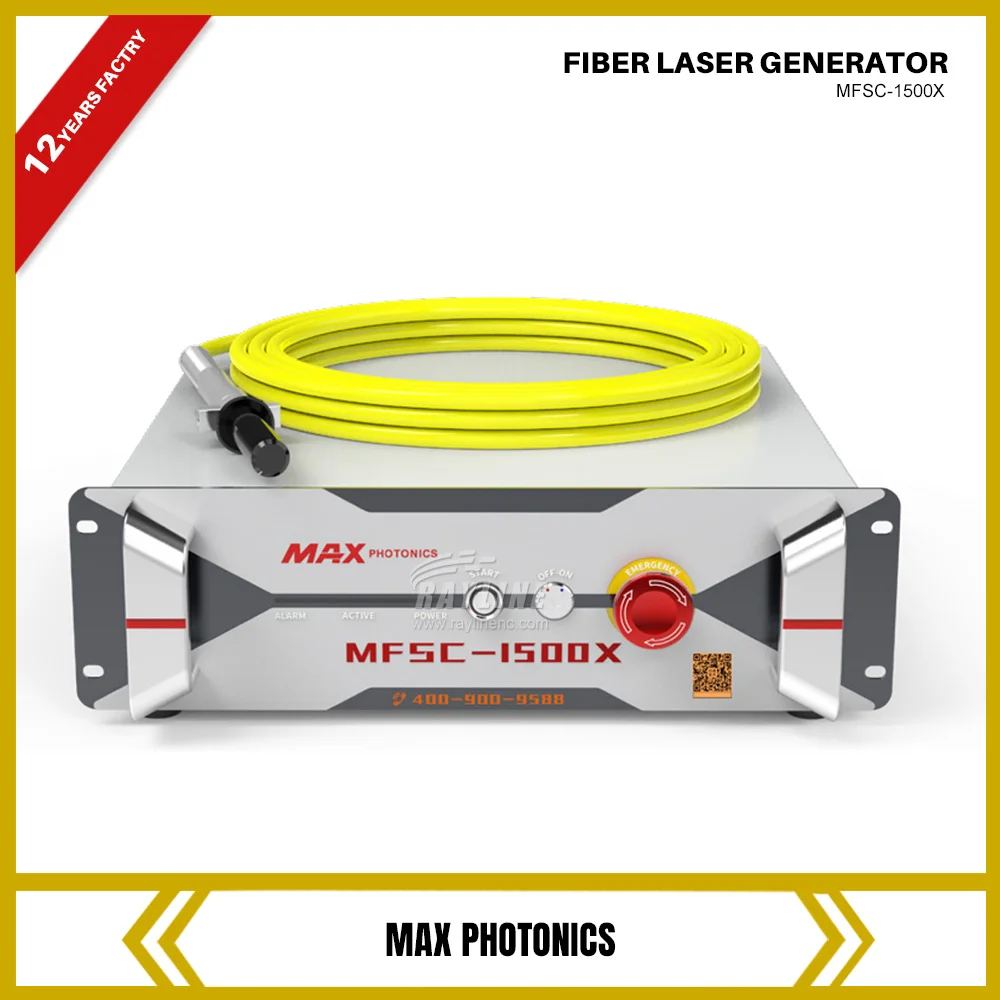 MAX 1000W-2000W 3000W Fiber Laser Source MFSC-1000X Single Module for CW Construction Welding Cutting New Power Supply 1064nm