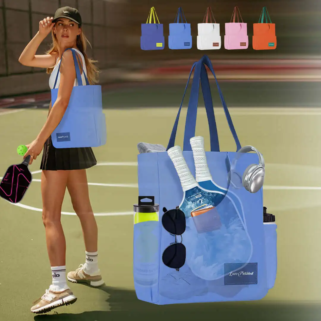 Luzzpickleball Versatile Pickleball Paddle Shoulder Bag for Pickleball Racquet Pickleball Bag for Women Men