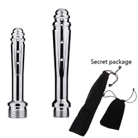1PCS Anal Cleaning Shower Head Metal Anus Enema Vaginal Washing Douche Cleaner