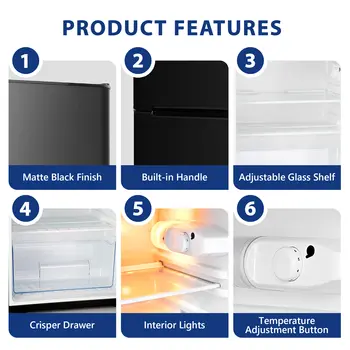 7 best sales frigorifero con congelatore - №4