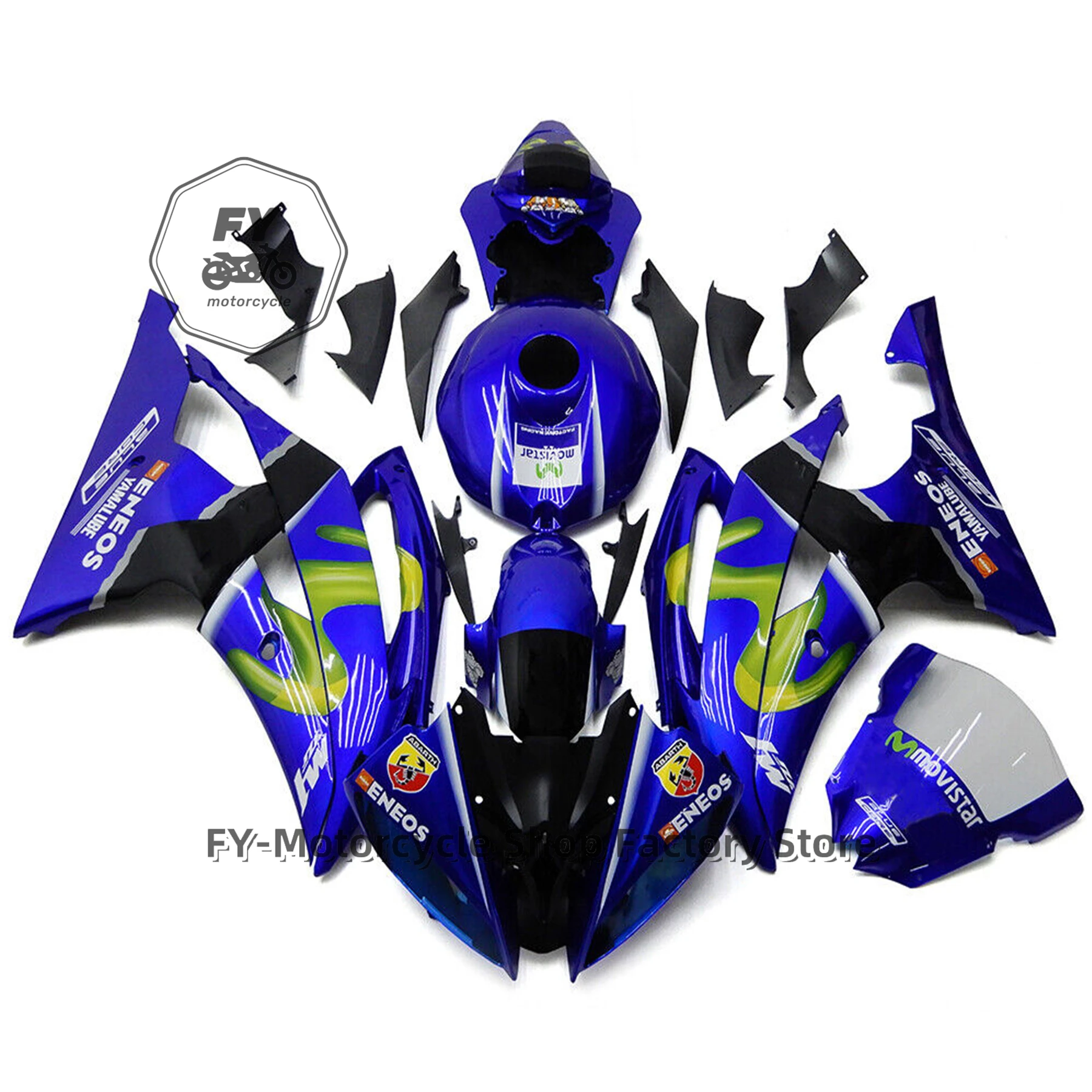 

New ABS Whole Motorcycle Fairings Kits For Yamaha YZF-R6 YZF 600 R6 2008 2009 2010 2011 2012 2013 2014 2016 Injection Bodywork