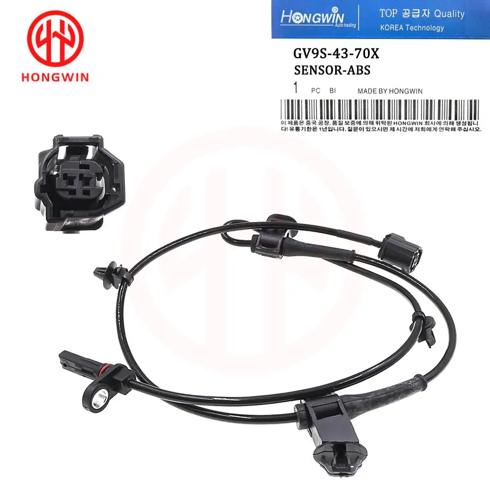 Brand New Fornt Left & Right ABS Wheel Speed Sensor GV9S-43-70X GV9S4370X For Mazda CX-4 2016-