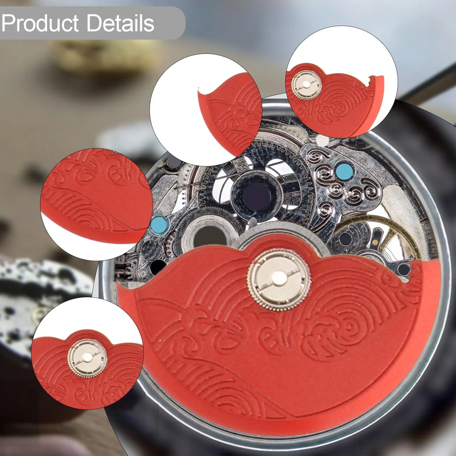 Watch Rotor Stable Watch Component Watch Repairing High Performance Replacement Weight Swing Rotor for NH35 NH39 NH38 NH34 7S36