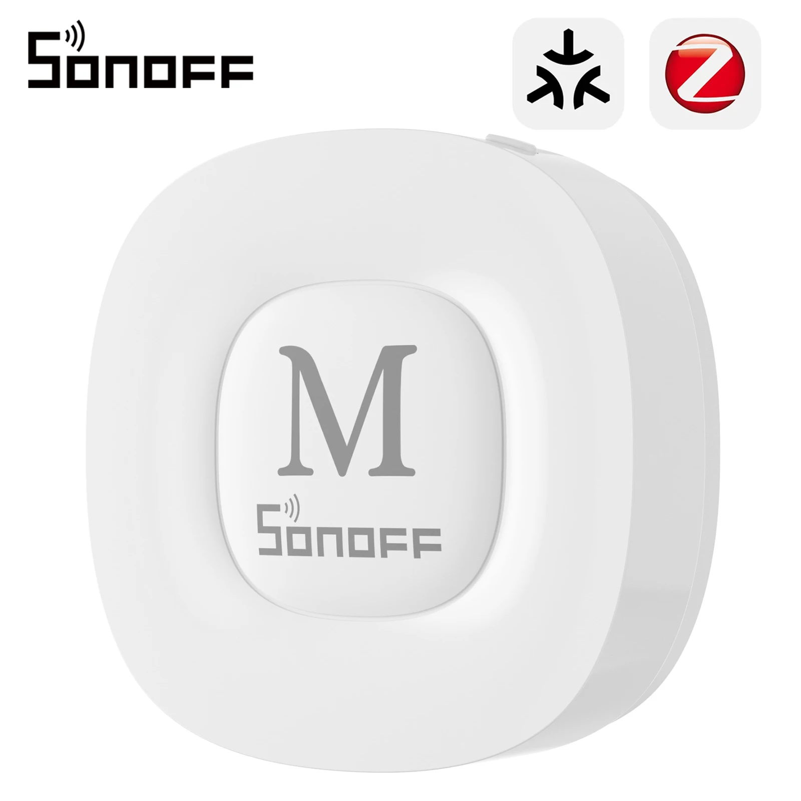 SONOFF Bridge-M Zigbee Gateway Hub & Matter-Bridge, intelligentes Hausgateway mit 100-Mbit-Ethernet-Port und lokaler Webschnittstelle, kompatibel mit Apple Home