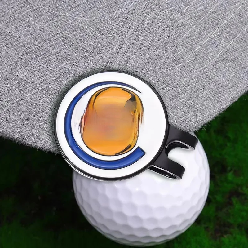 Bogey Ball King Kreatywne klipsy do czapek golfowych Magnetyczny klips do czapek golfowych Modny prezent dekoracyjny dla miłośnika golfa — zdjęcie 2