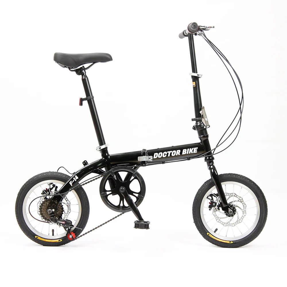 Dr. Bike Mini Bello Bike 16 inch 6-tit Steel Frame Folding Bike F-16