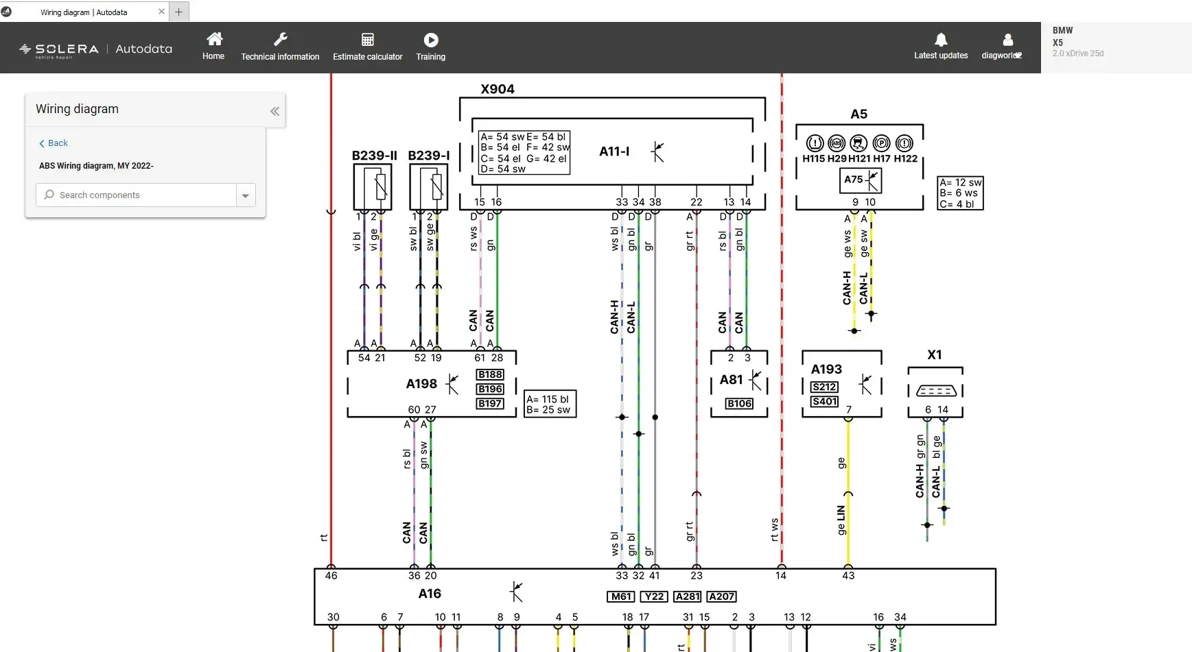 2024 AUTODATA Online Account One Year for Car Truck Auto Data Car Repair Software Update Online for VIN Engine Diagram Chasis