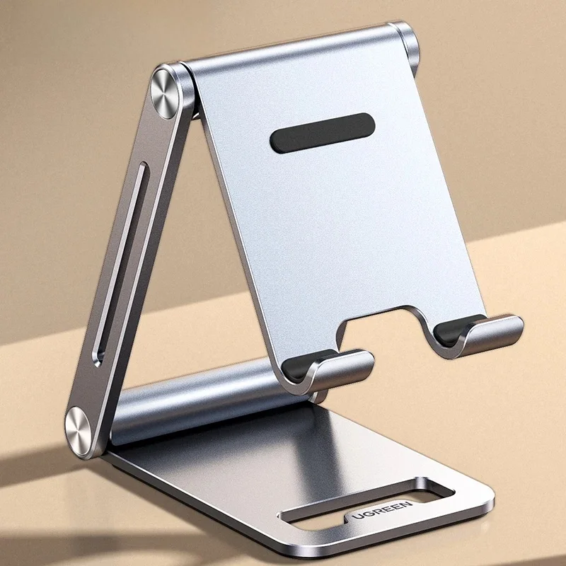 UGREEN stojak na telefon stojak aluminiowy stojak na telefon komórkowy stojak na Tablet wsparcie telefon komórkowy dla iPhone 13 12 Xiaomi Samsung Huawei — zdjęcie 2