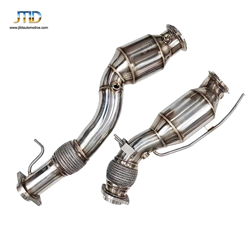 High Performance Stainless Steel Catless Exhaust Downpipe For BMW X3 M F97 LCI X3 M 3.0 Euro 6 Exhaust System