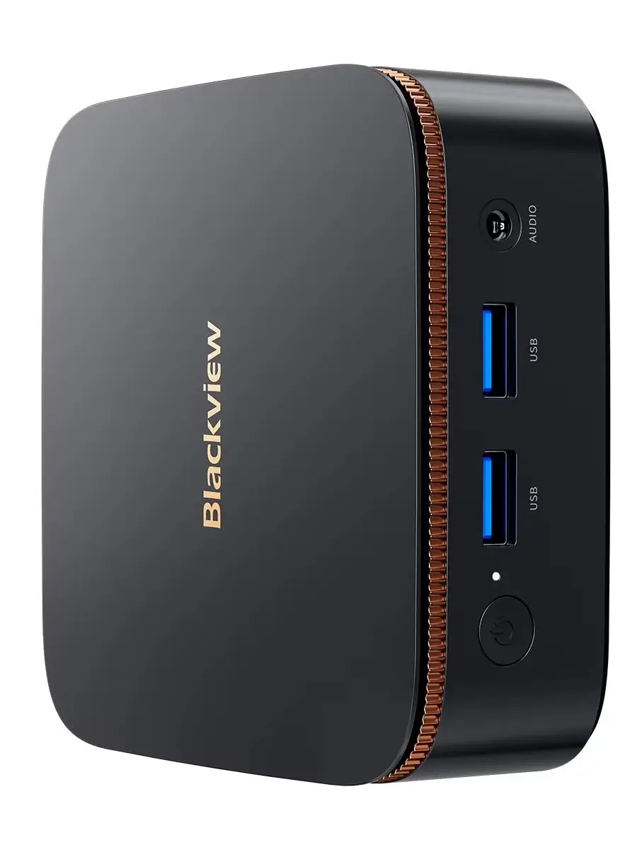 Blackview MP20 Mini-PC Computer, Desktop-Computer, Windows 11 Pro, AMD 3300U, 16GB 512GB, 4K Mini-PC, für Home Office und Geschäftsanwendungen