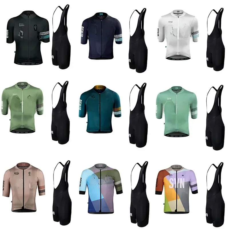 AliExpress NONE SYN Summer cycling clothes men's jerseys road cycling short sleeved sets bibs quick drying clothes breathable cycling shirt