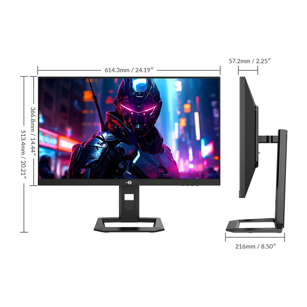 Monitor para Juegos TITAN ARMY P2710S de 27 Pulgadas, 2560×1440, IPS Rápido, 240Hz, 1ms GTG, HDR400, Adaptive-Sync, Dynamic OD, PBP/PIP, Soporte Giratorio 5