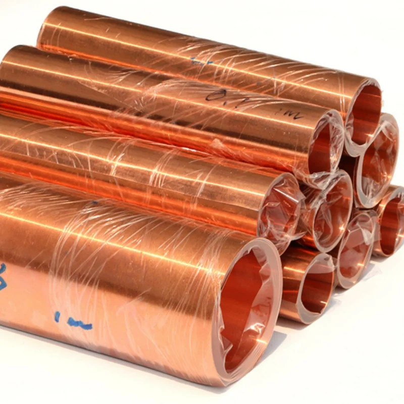 Folha de cobre pura do metal do Cu, 99,9%, 0.01mm, 0.02mm, 0.05mm, 0.06mm, 0.08mm, 0.1mm, 0.2mm, 0.3mm, 0.4mm, 0.5mm, 0,6mm x 100mm x 1000mm, 1