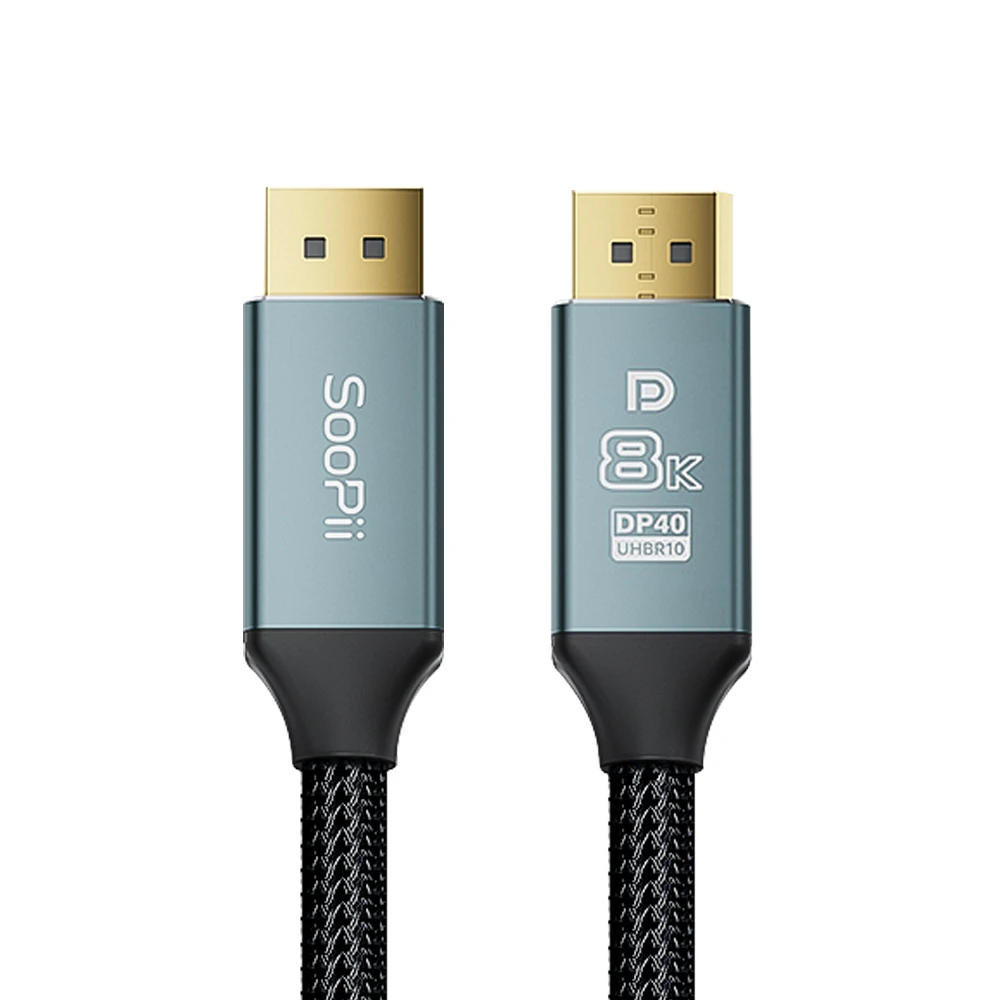 Soopii VESA 8K 40Gbps 2.1 DP to DP Cable DP40