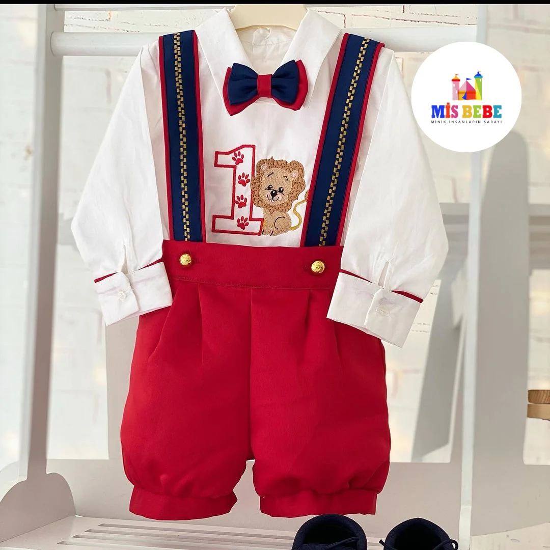 4-Pcs baby boy set clothing personalized outfit custom baby clothes winter spring birthday costume