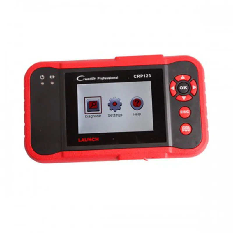 LAUNCH Original CRP123 Update Online LAUNCH-X431 Creader CRP 123 ABS, SRS, Transmission and Engine Code Scanner