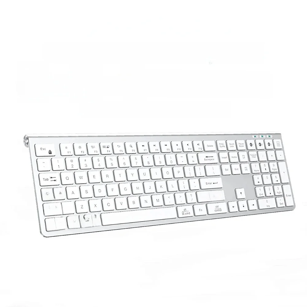Draadloze Bluetooth 5.0 Toetsenbord Type-C Oplaadbare Toetsenbord Voor Macbook Pro Air Imac Iphone Ipad Pro Air Mini Windows Linux - afbeelding 2