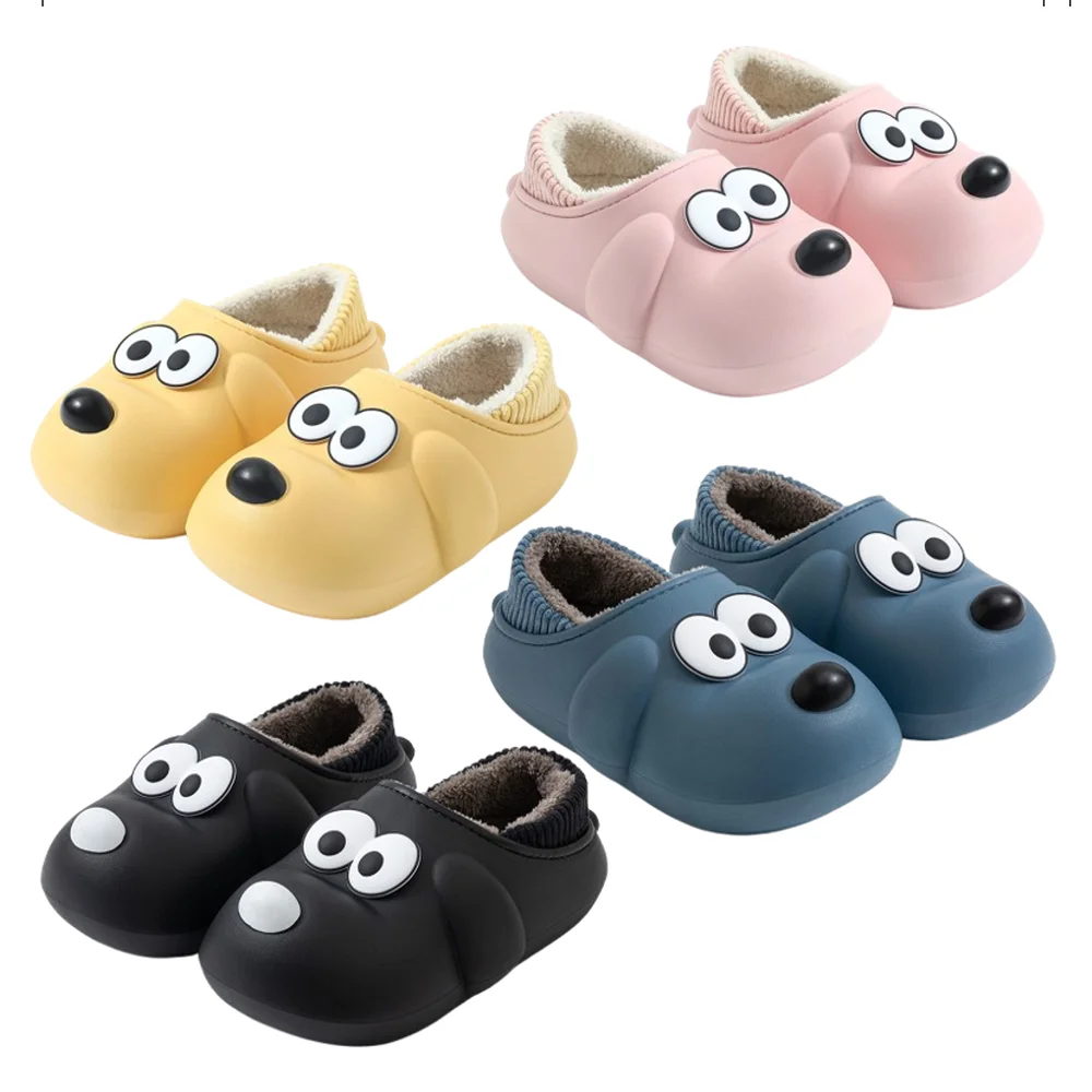 Daeng Dang Hair Hair New Ultra-light EVA Pub Slippers SH115 Hair Indoor Shoes Women's Winter Purslippers Indoor Shoes hanwha