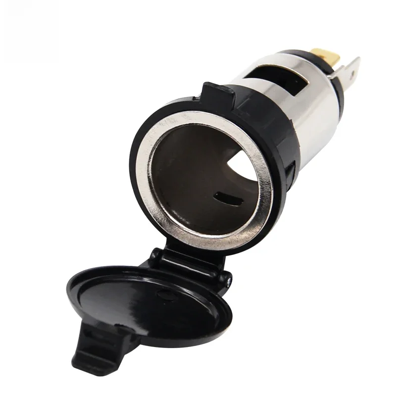 Prise allume-cigare de voiture 12v 120W, résistance à la chaleur, en plastique, prise allume-cigare pour moto