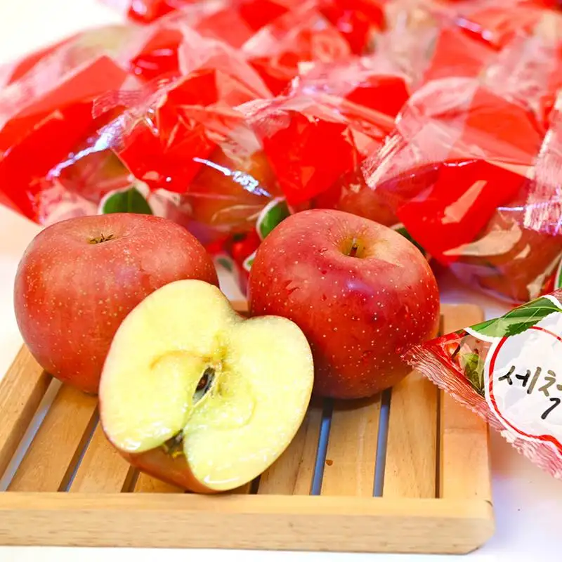 Washing apples (household) 2kg 3kg 4kg Individual packaging crispy sweet and sour sweet and Gyeongbuk washed apple