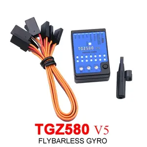 Vwinrc tgz580軸gyro fbl高度制御,t-rex 250-800 rcヘリコプターk8mbプラスプロ4.20用の接続フライトシステム  - AliExpress