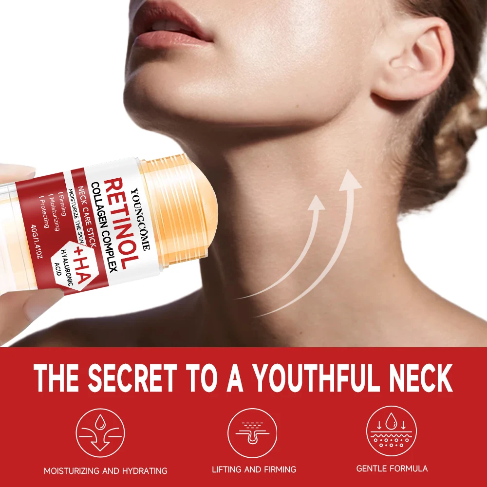 Retinol Face and Neck Treatment Bar with Firming Elasticity Improve Loose Skin Lotion Moisturizes and brightens skin products - 2